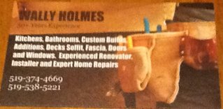 Wally Holmes Contracting