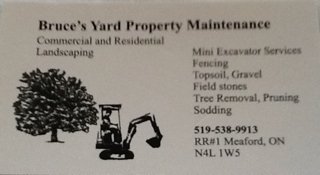 Bruce's  Yard & Property Maintenance 