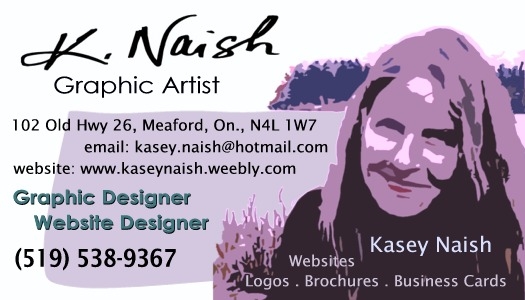 Kasey Naish, Graphic Artist & Website Designer