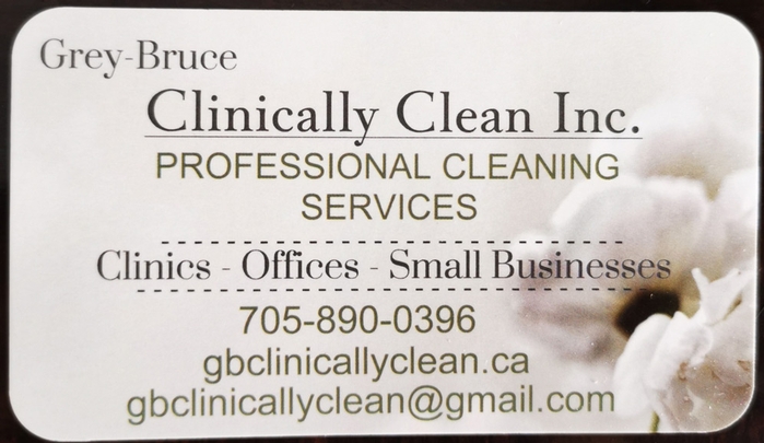 Grey-Bruce Clinically Clean Inc